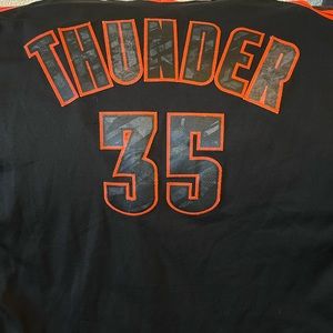 Adidas Durant OKC Jersey in good condition.  Size Large